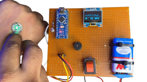 pulse rate detector